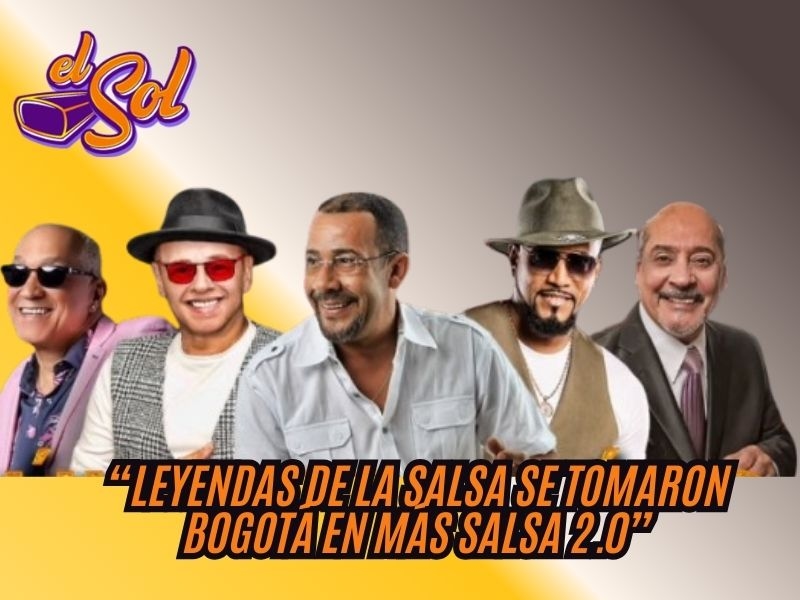 La Emisora El Sol brilló en “Más Salsa 2.0”, una noche llena de sabor y nostalgia
