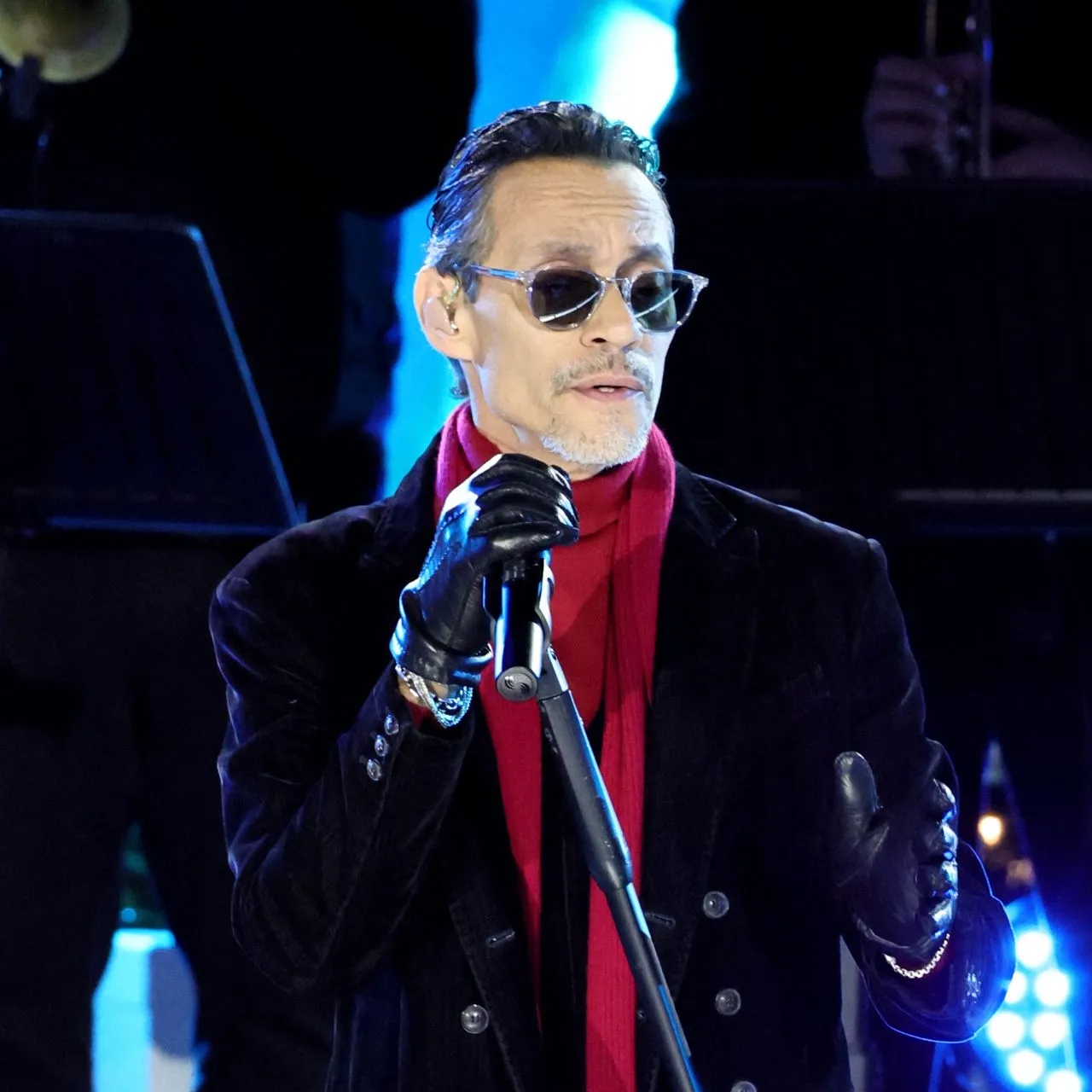 Marc Anthony le puso sabor latino al encendido del Rockefeller Center